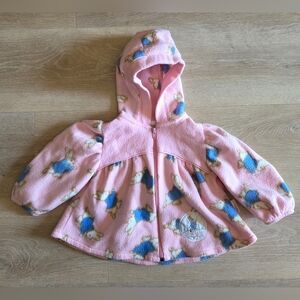 Vintage Peter Rabbit Girl's 18M Hooded Zip-Up Jacket - Beatrix Potter Collection